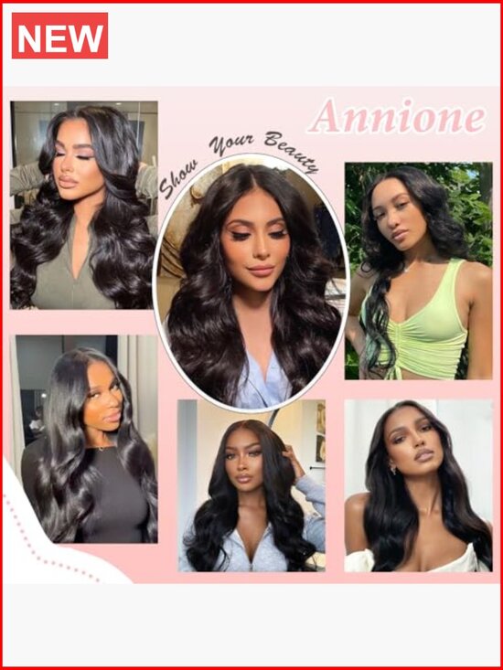 13x6 Lace Front Human Hair Wig 200% Density Body Wave HD Lace Pre Plucked main image 6